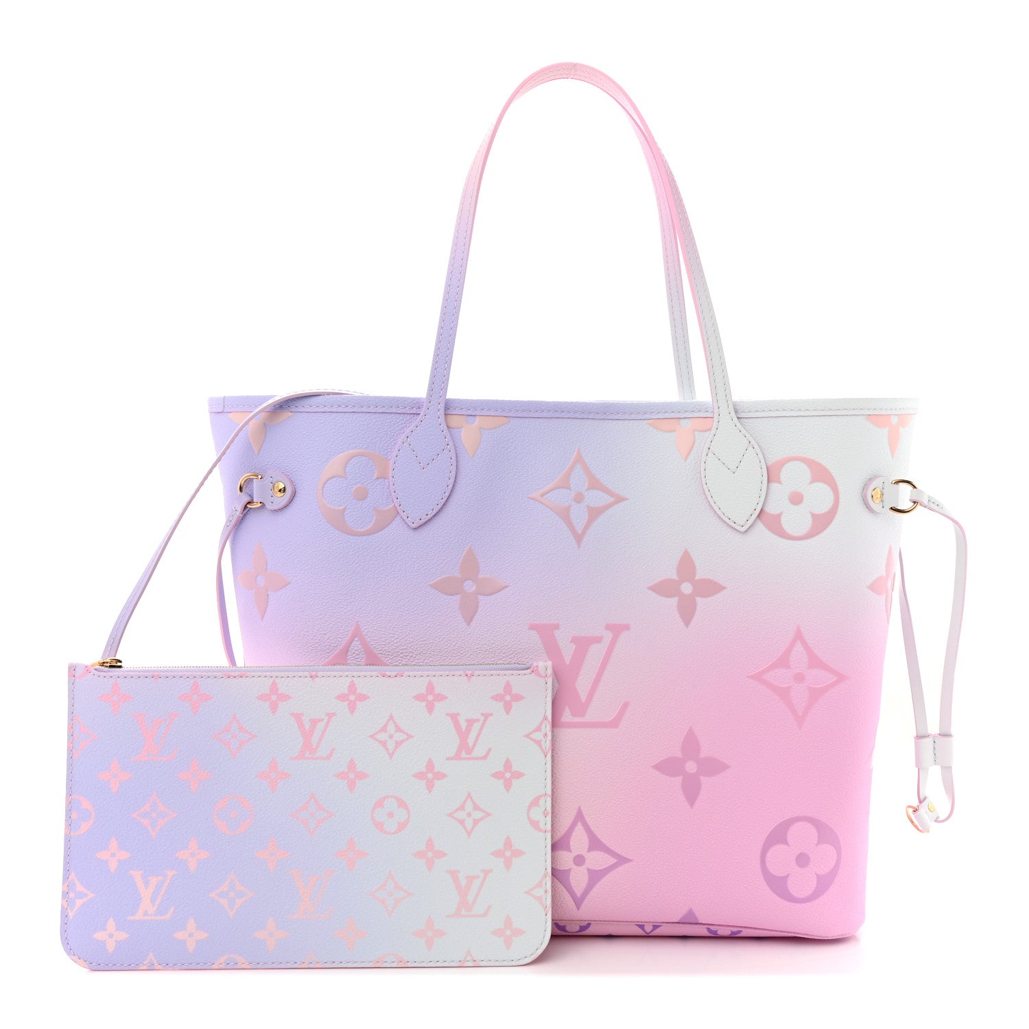 Louis Vuitton Monogram Giant Spring In The City Neverfull MM Sunrise Pastel 1 of 9