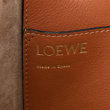 Loewe Smooth Calfskin Small Anagram Tote Tan Ecru 6 of 16