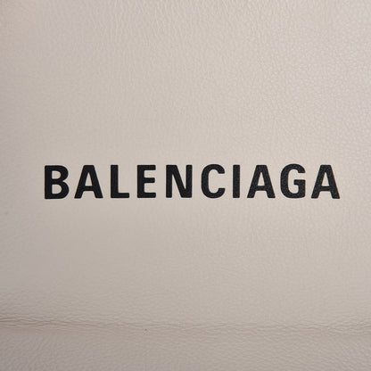Balenciaga Calfskin Logo XXS Shopping Tote White 9 of 11
