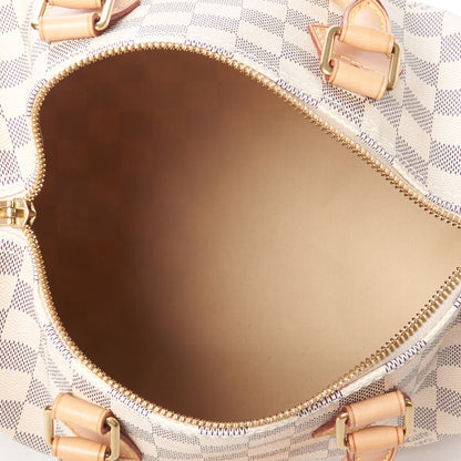 Louis Vuitton Damier Azur Speedy Bandouliere 25 6 of 8