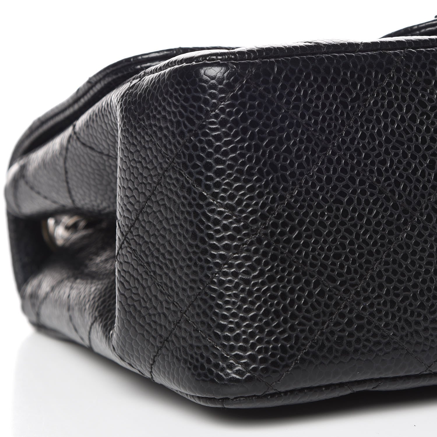 Chanel Caviar Quilted Mini Square Flap Black 8 of 10