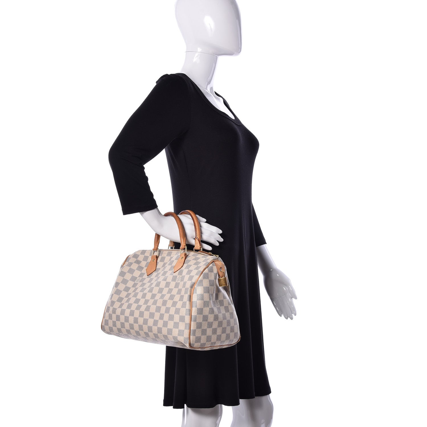 Louis Vuitton Damier Azur Speedy 30 2 of 23