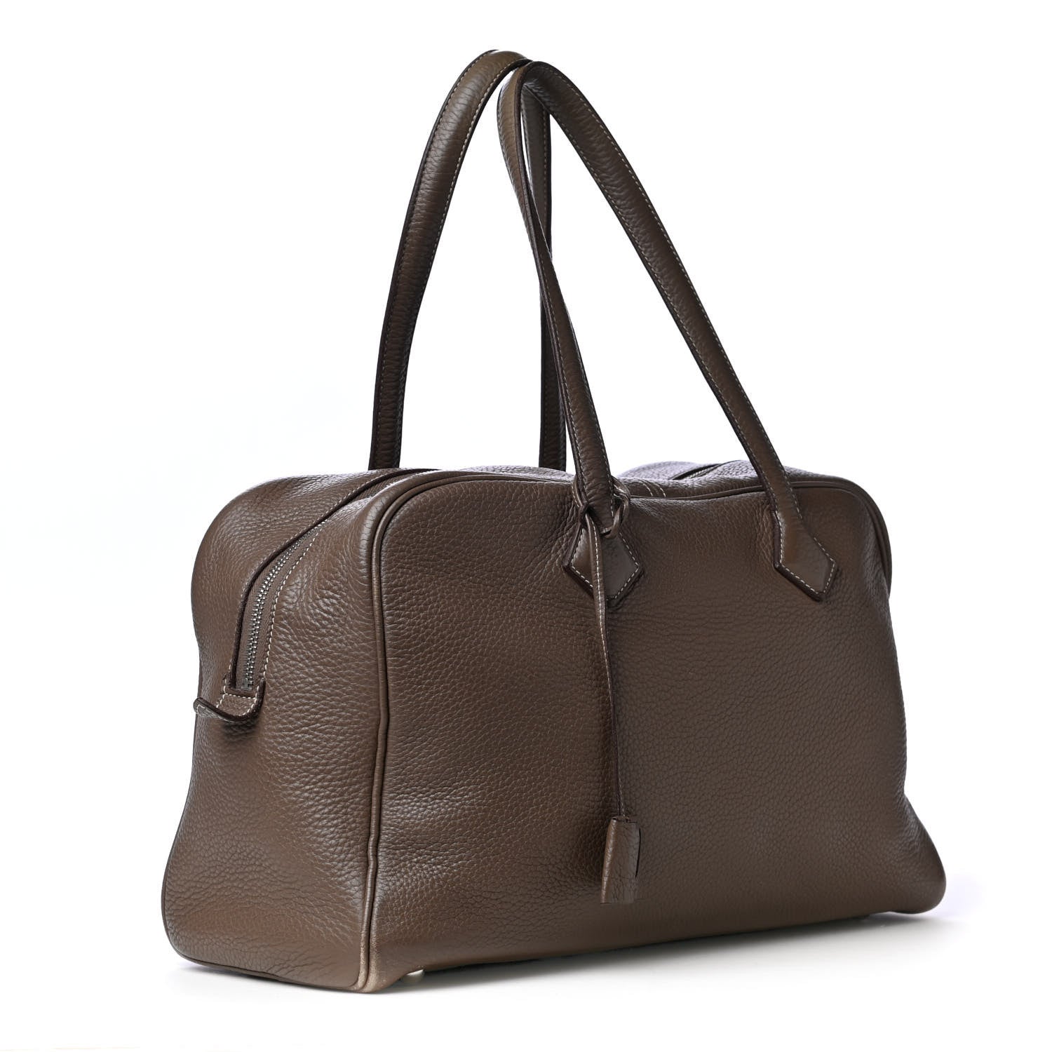 Hermes Taurillon Clemence Victoria II 35 Etoupe 2 of 8