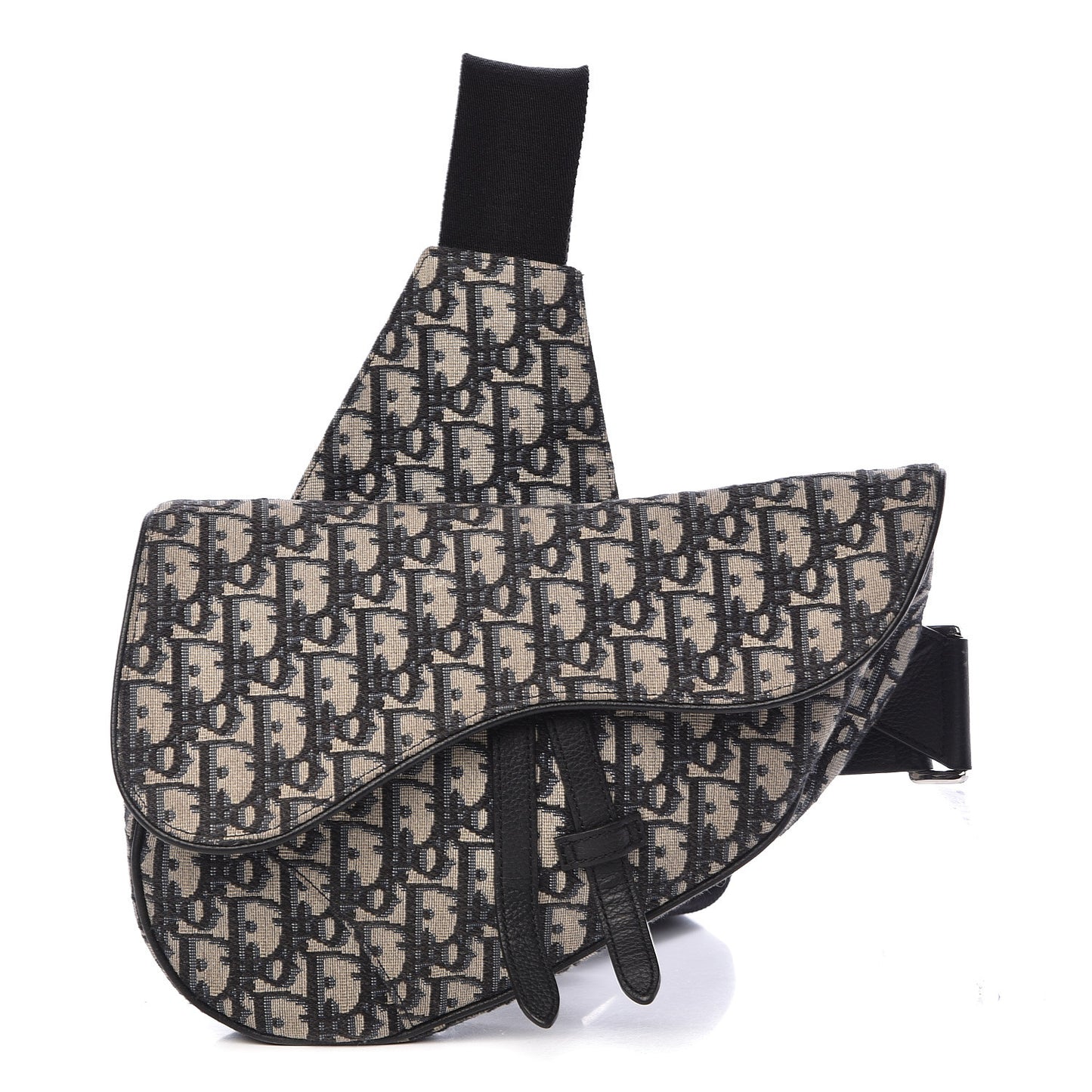 Oblique Saddle Bag Blue