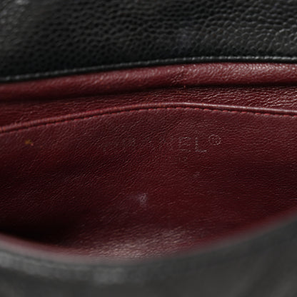 Chanel Caviar Quilted Clutch With Chain Flap Black 6 of 12