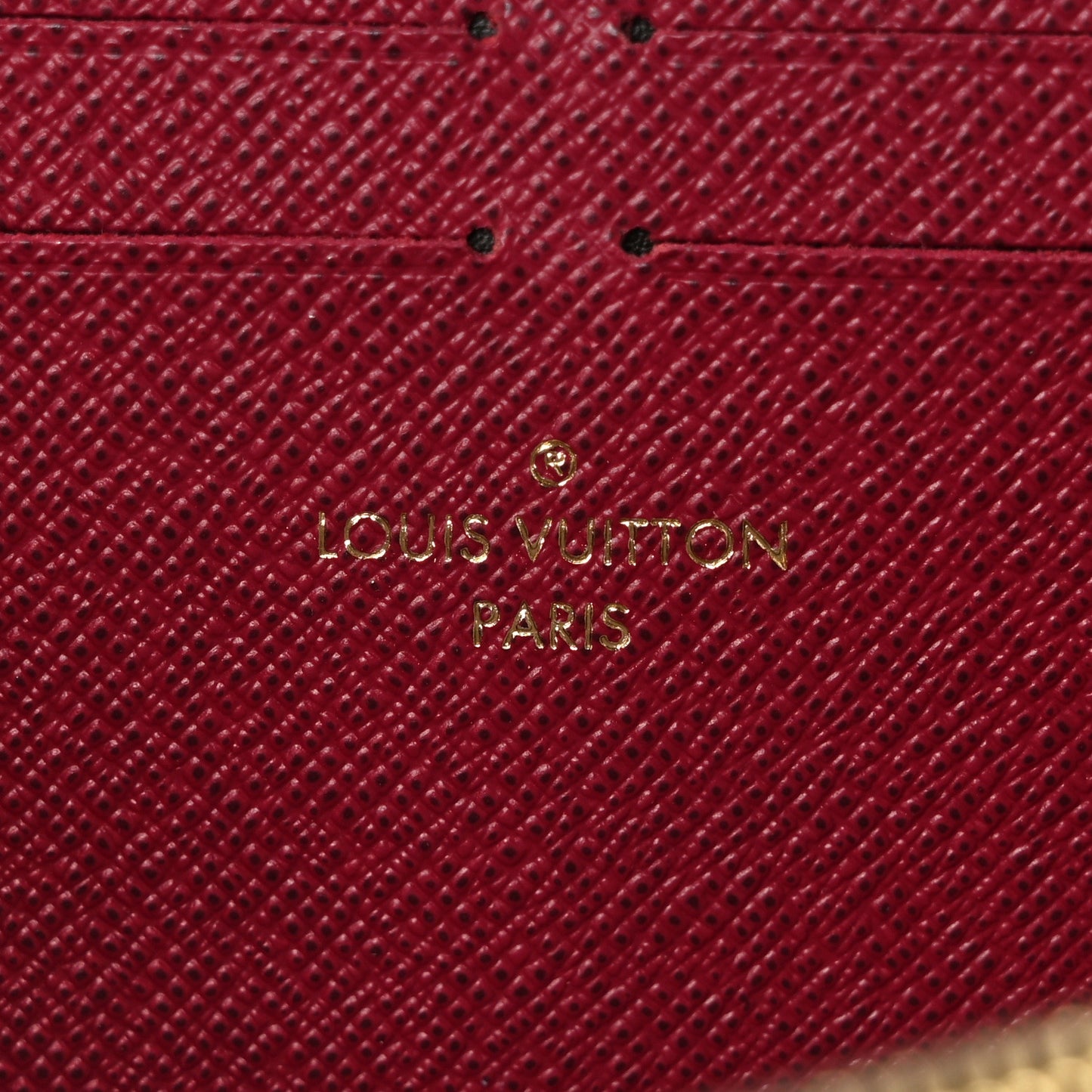 Monogram Clemence Wallet Fuchsia