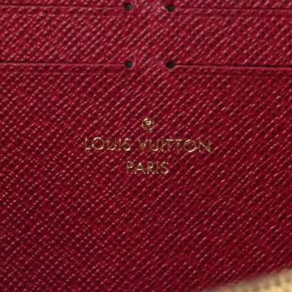 Louis Vuitton Monogram Clemence Wallet Fuchsia 6 of 9