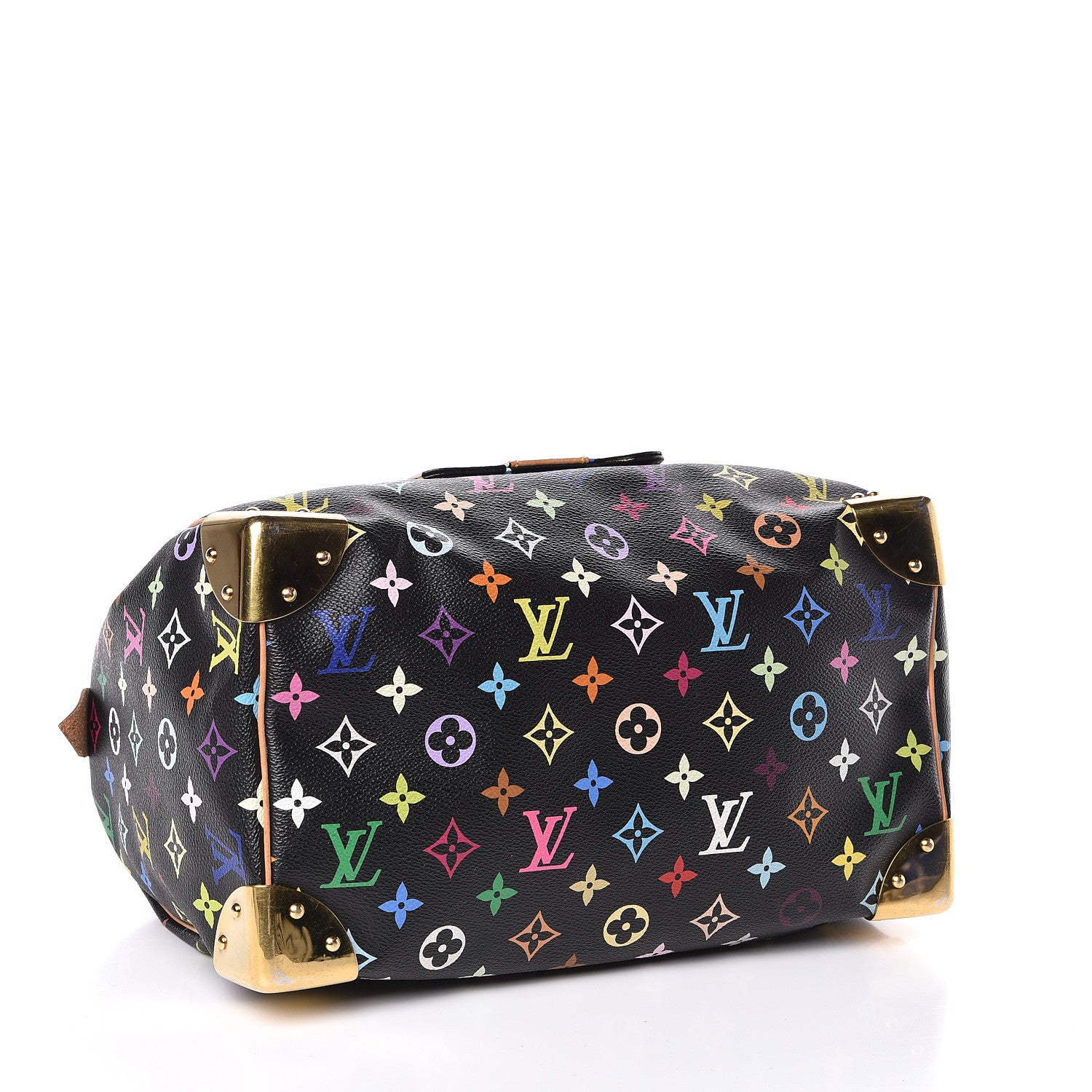 Louis Vuitton Monogram Multicolor Speedy 30 Black 4 of 10
