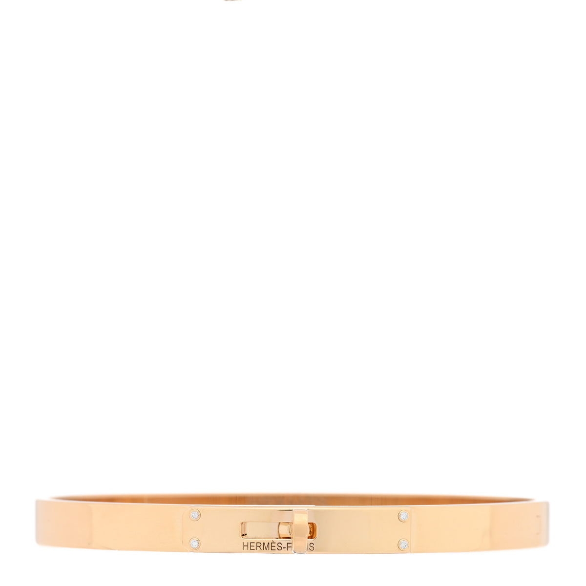 18K Yellow Gold Diamond PM Kelly Bracelet