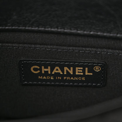 Chanel Velvet Quilted Mini Place Vendome Flap Black White 6 of 12