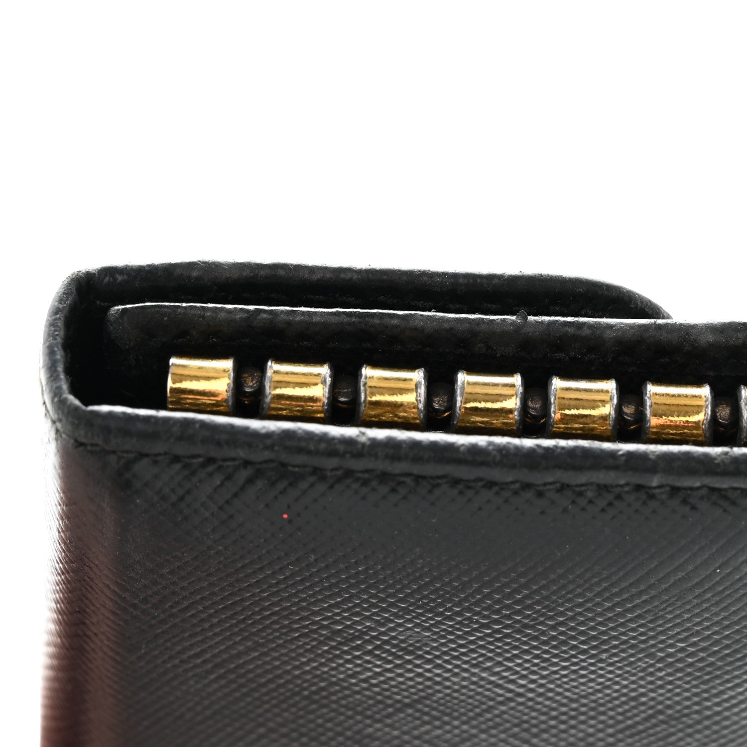 Prada Saffiano Metal 6 Key Holder Black 15 of 17