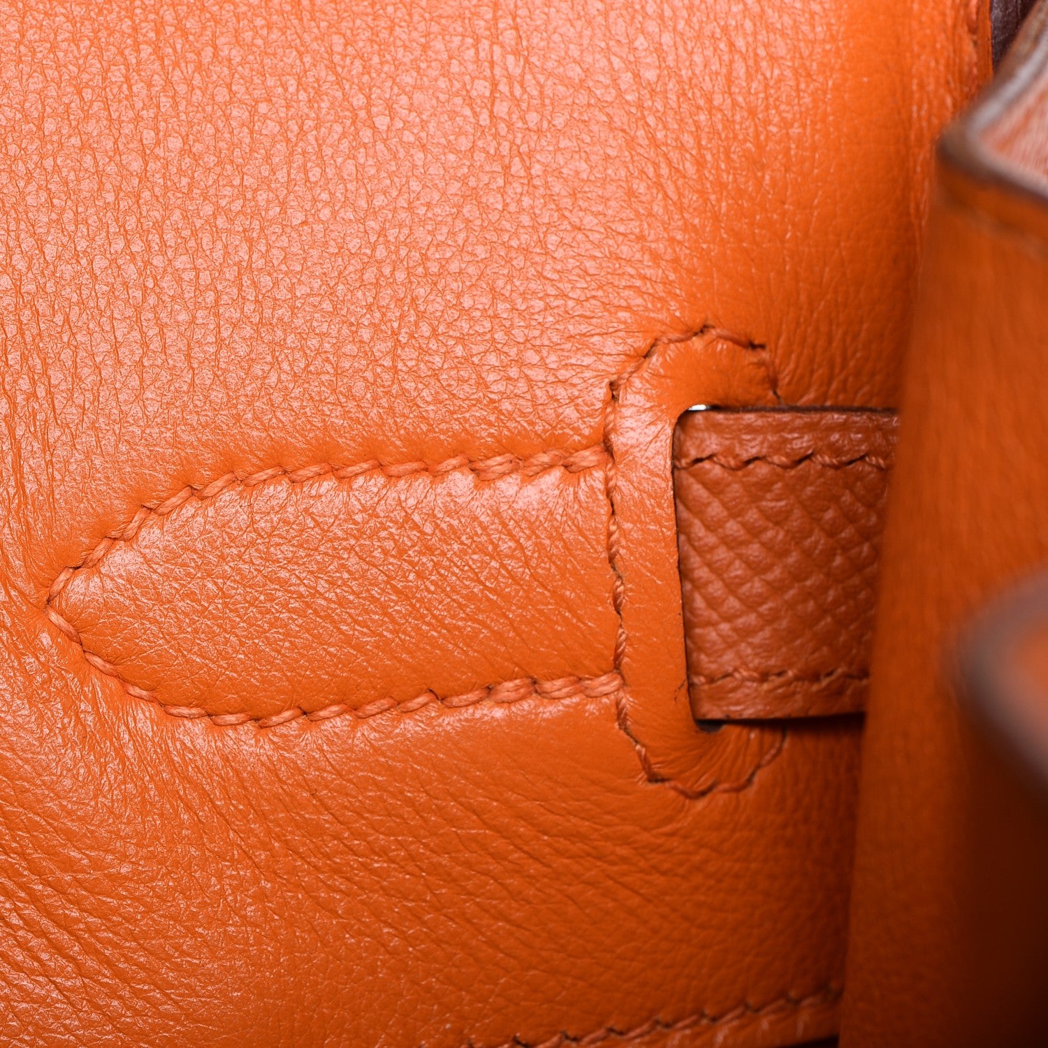 Hermes Epsom Birkin 35 Orange 12 of 28