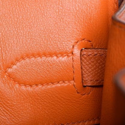 Hermes Epsom Birkin 35 Orange 12 of 28