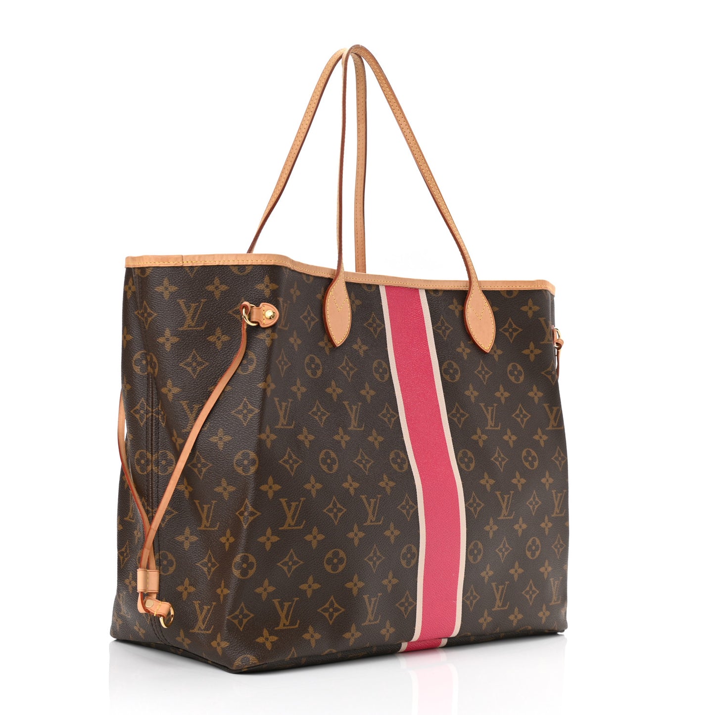 Monogram My LV Heritage Neverfull GM Fuchsia White