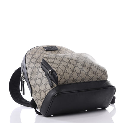 Gucci GG Supreme Monogram Small Eden Day Backpack Black 3 of 11