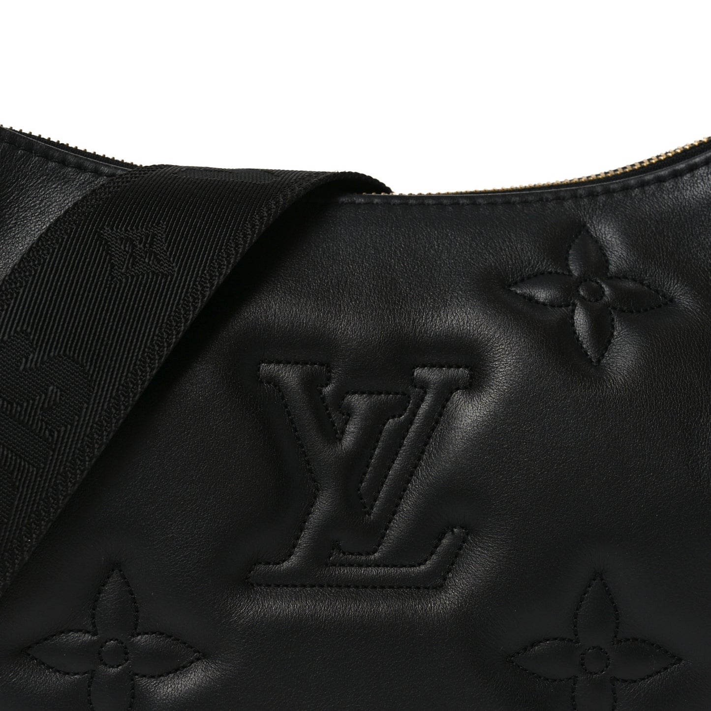 Calfskin Bubblegram Over The Moon Black