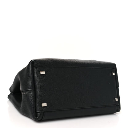The Row Grained Calfskin Sidekick Black 4 of 9