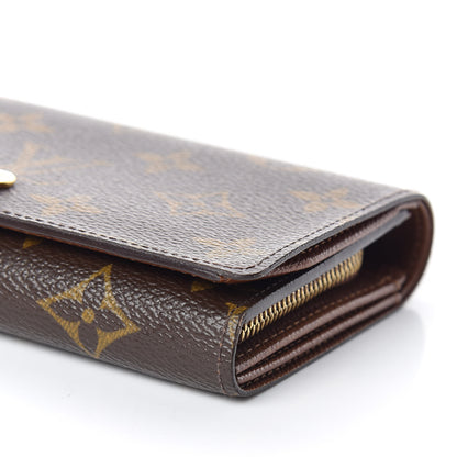 Louis Vuitton Monogram Porte-Monnaie Tresor Wallet 6 of 10