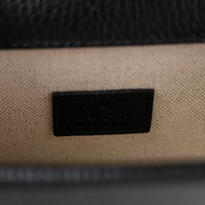 Gucci Calfskin Mini Dionysus Shoulder Bag Black 6 of 14