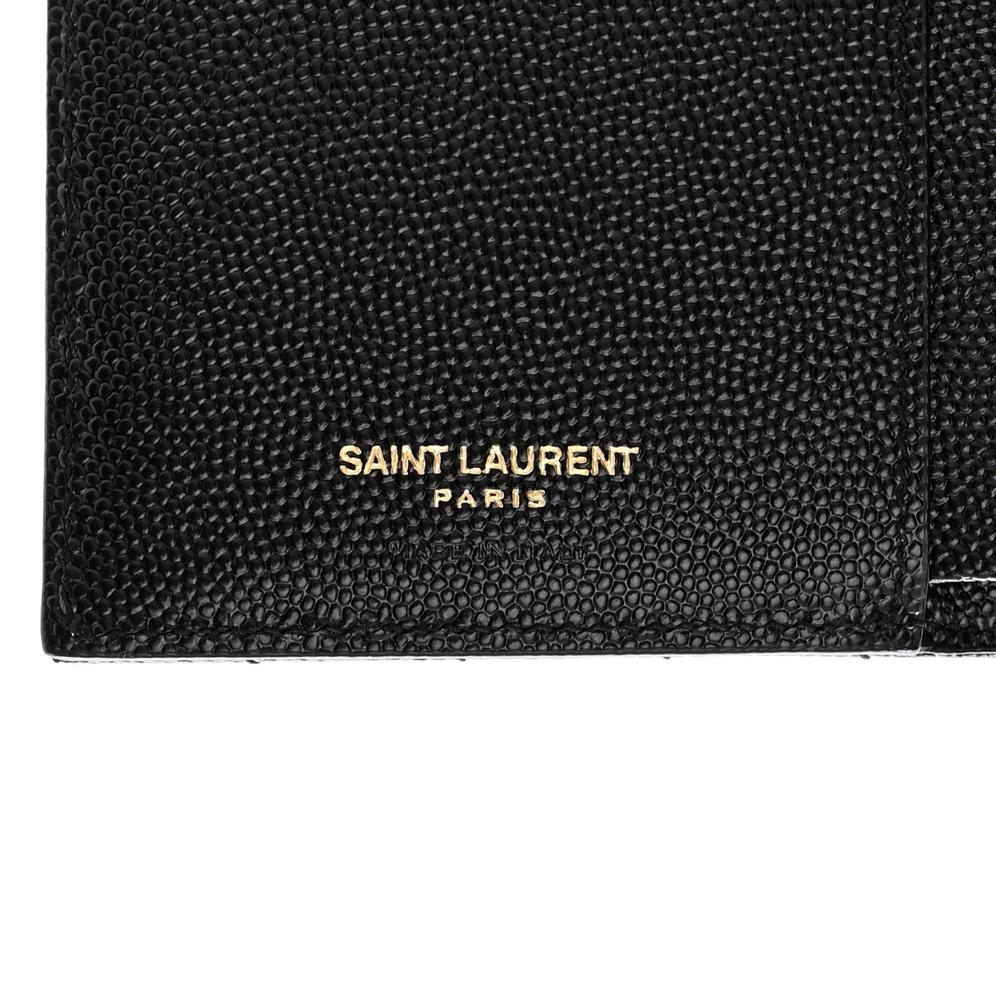 Grain De Poudre Matelasse Chevron Monogram Zipped Card Case Black