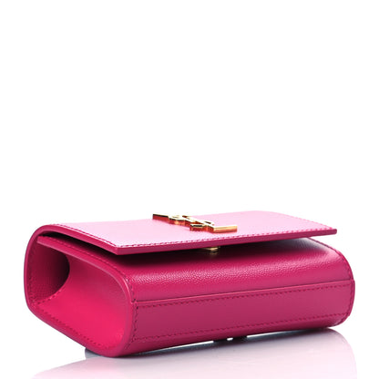 Saint Laurent Grain De Poudre Monogram Kate Belt Bag Fuchsia 4 of 10