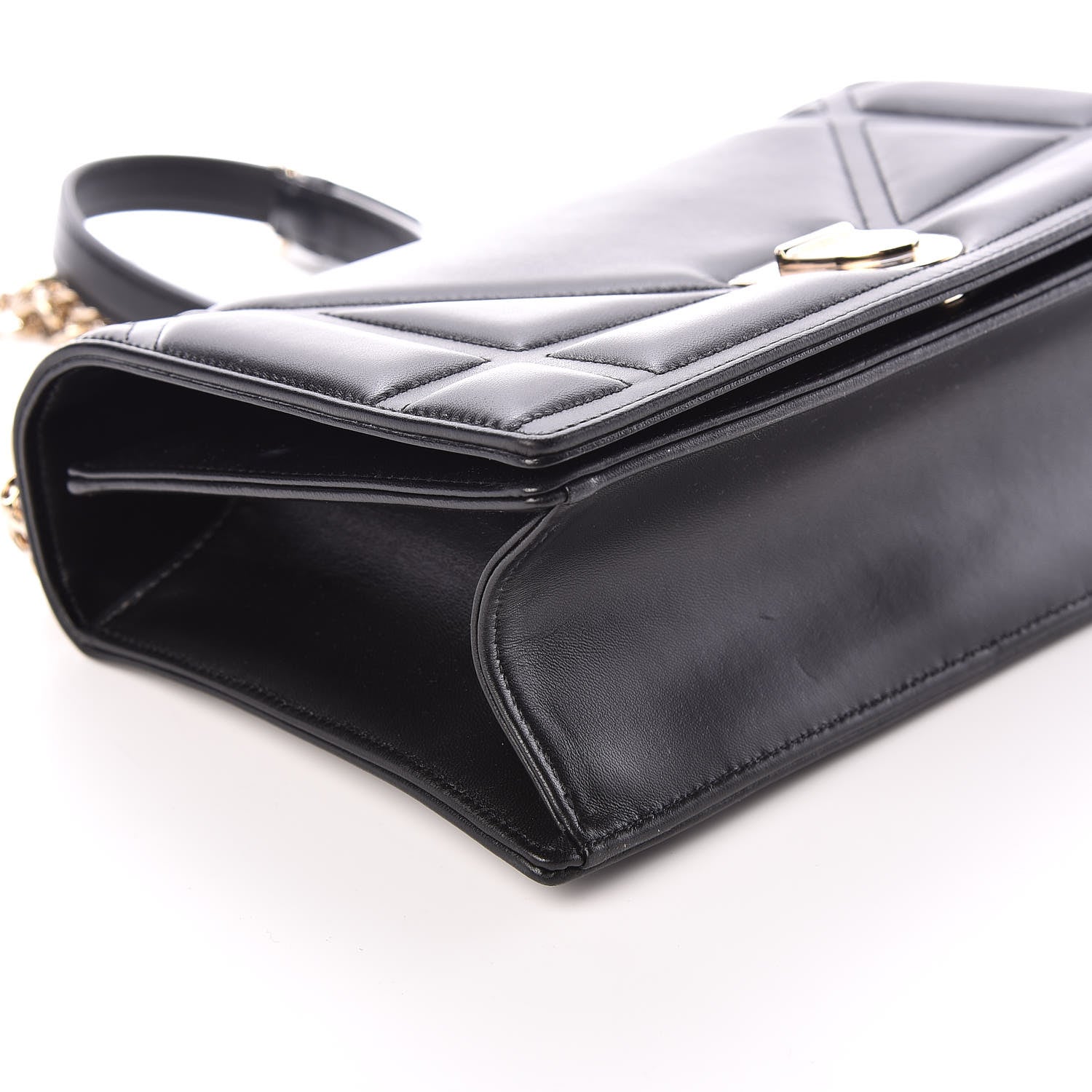 Christian Dior Lambskin Medium Diorama Flap Bag Black 5 of 10