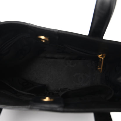 Chanel Patent CC Mini Tote Black 5 of 11
