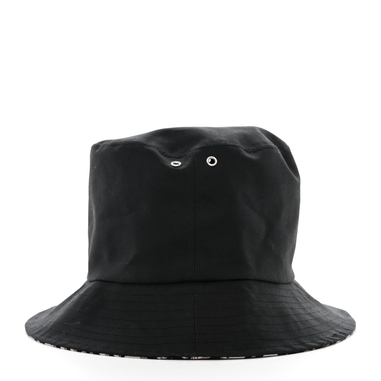 Oblique Reversible Teddy-D Brim Bucket Hat 57 Black