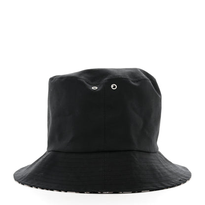 Christian Dior Oblique Reversible Teddy-D Brim Bucket Hat 57 Black 9 of 12