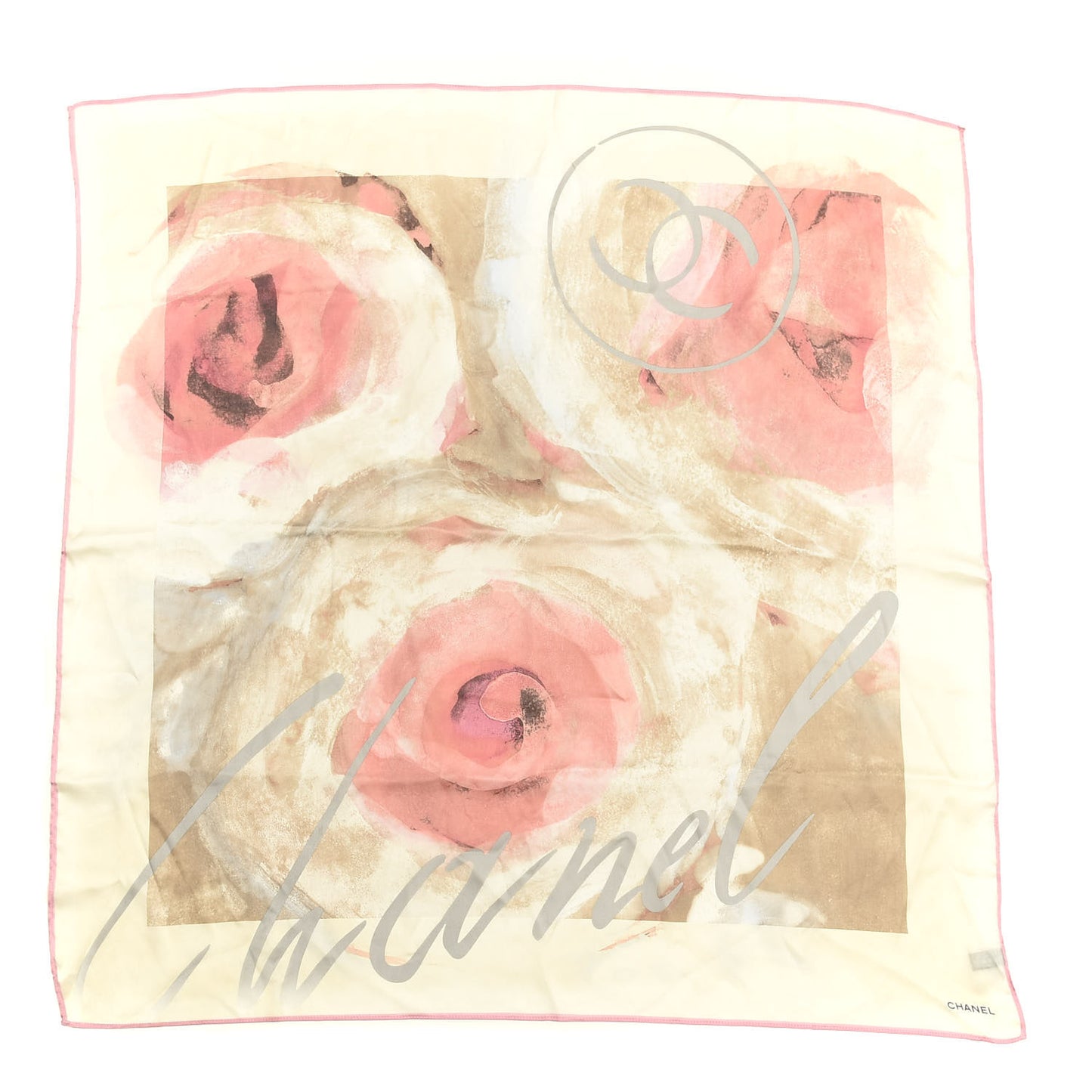 Silk CC Logo Scarf Multicolor