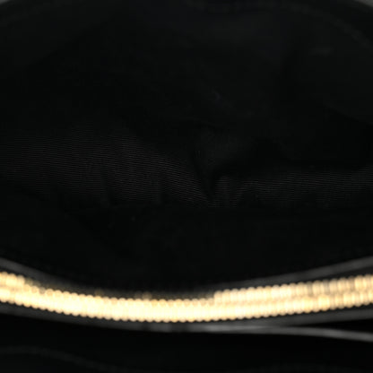 Saint Laurent Calfskin Y Quilted Monogram Small Loulou Chain Satchel Black 4 of 11