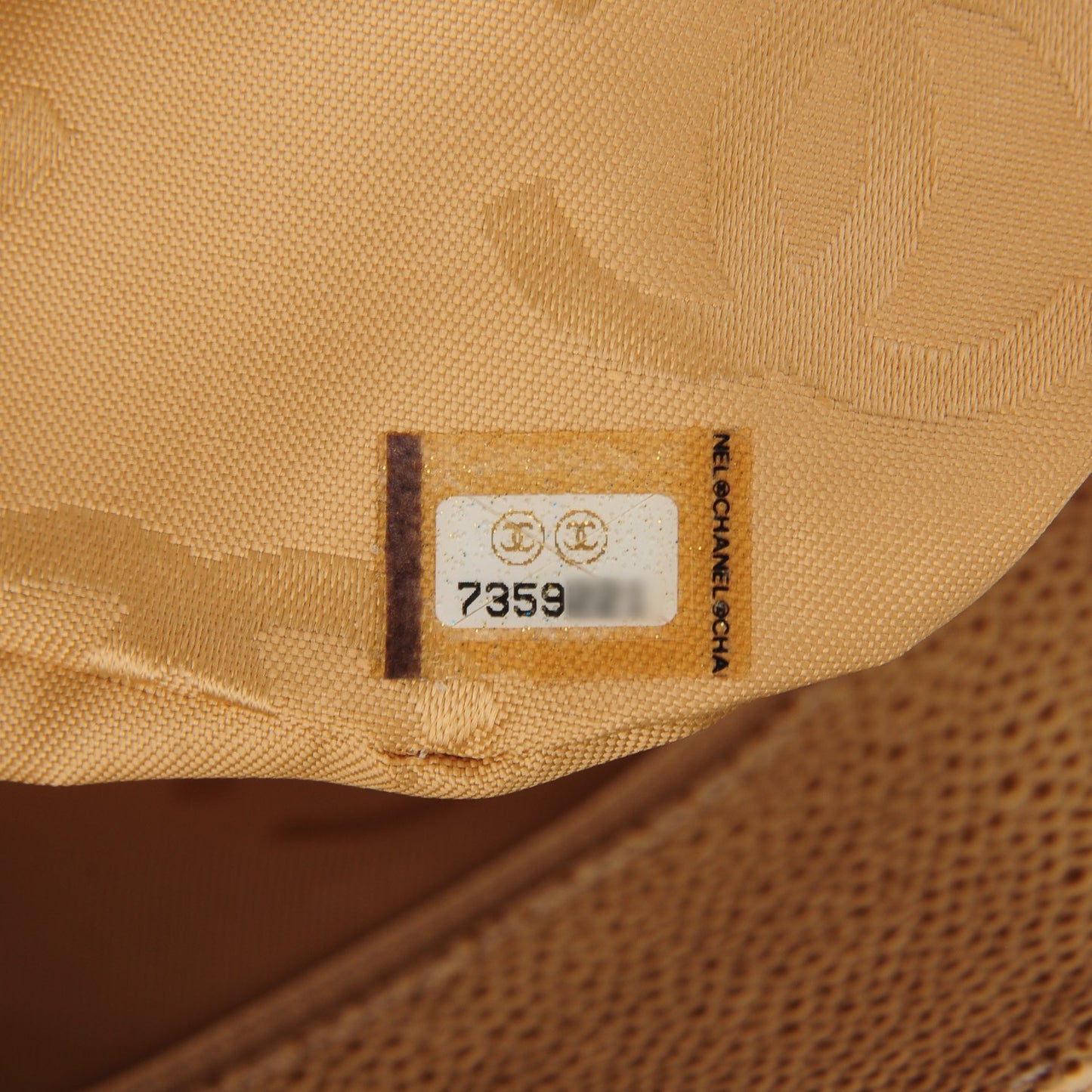 Caviar CC Shoulder Bag Beige