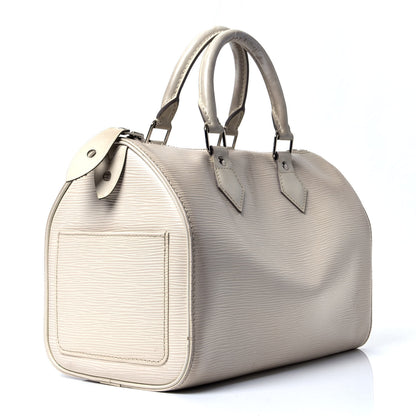 Louis Vuitton Epi Speedy 25 Ivory 2 of 4