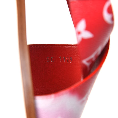 Louis Vuitton Monogram Escale Palma Flat Sandals 36 Rouge 8 of 9
