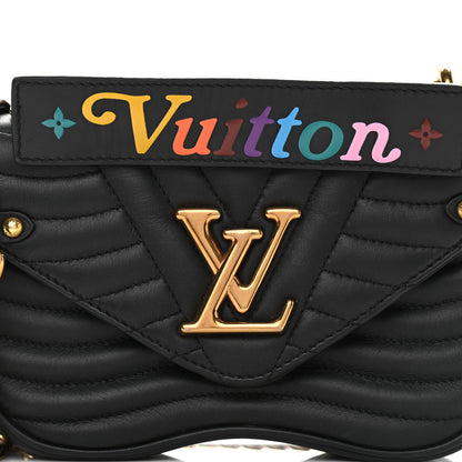 Louis Vuitton Calfskin New Wave Chain PM Black 7 of 11
