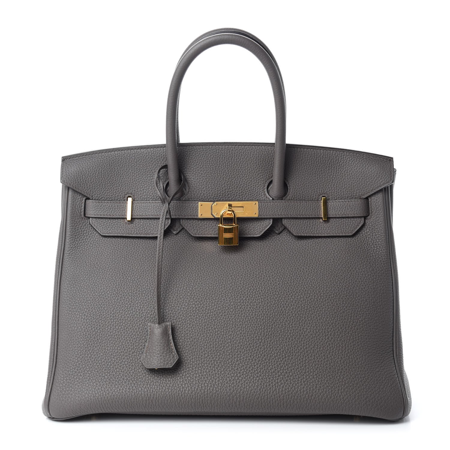 Hermes Togo Birkin 35 Etain 1 of 10