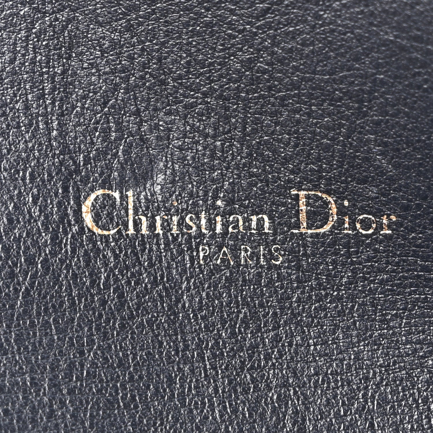 Christian Dior Oblique Saddle Chain Long Wallet Blue 7 of 10