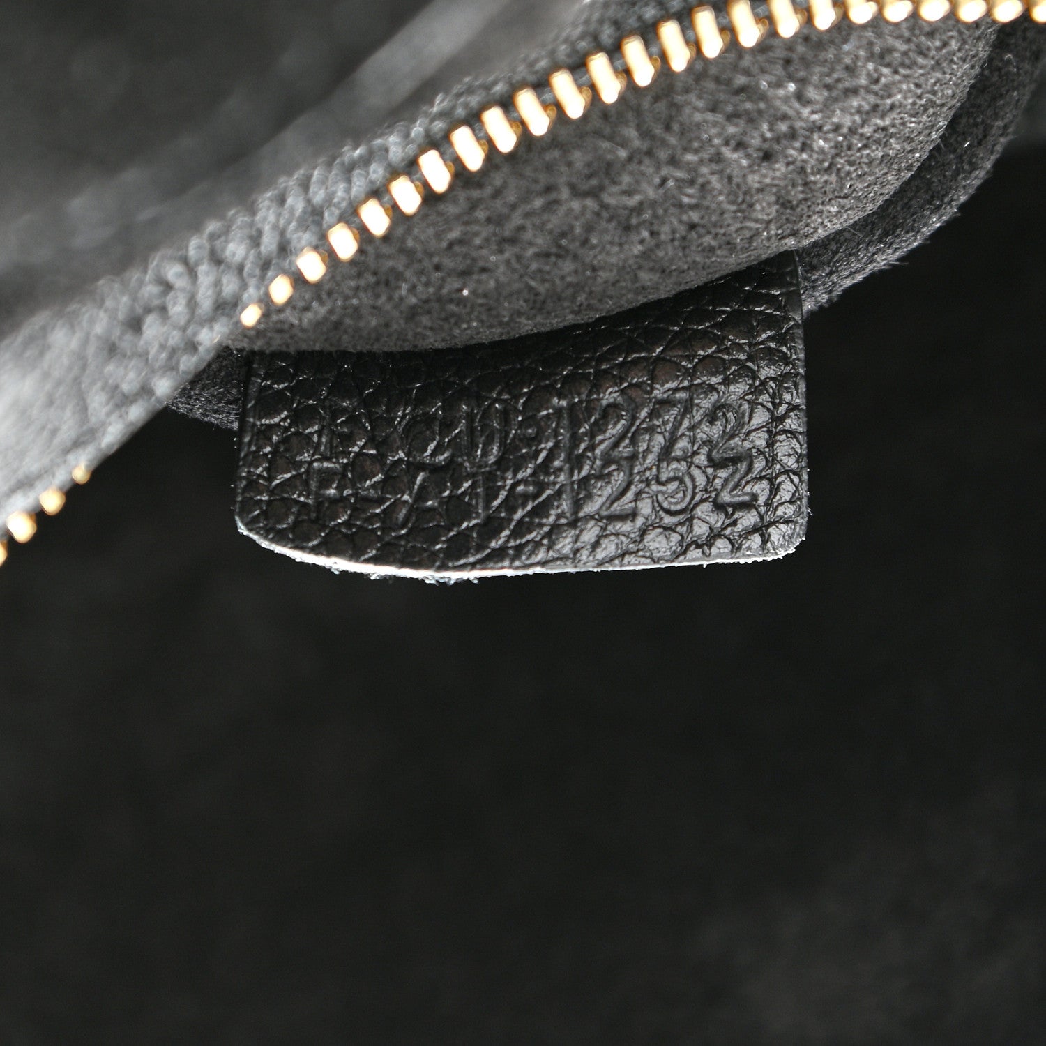 Celine Soft Grained Calfskin Medium Belt Cabas Phantom Black 8 of 11