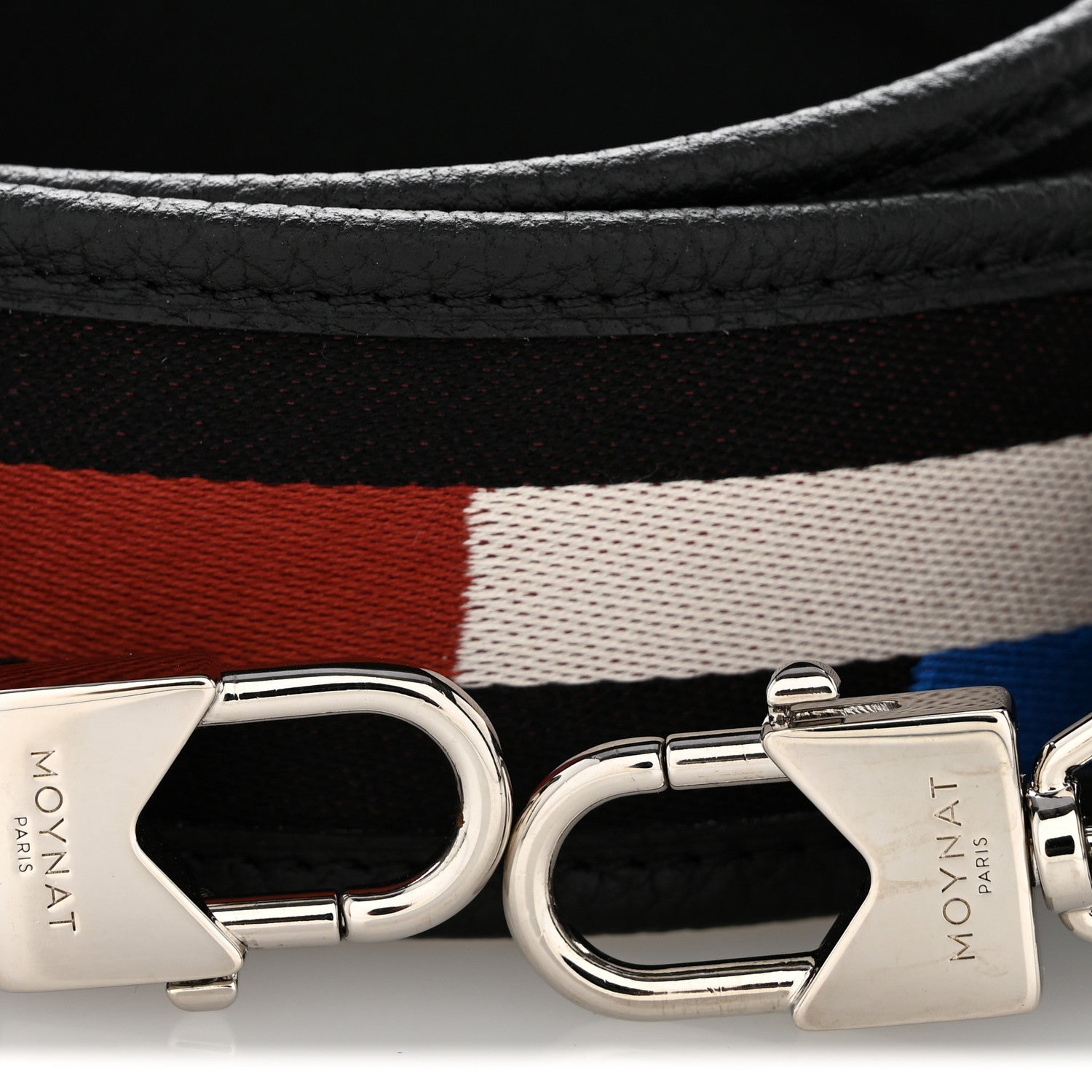 Moynat Canvas Calfskin Across Strap Black Multicolor Black Multicolor 3 of 5