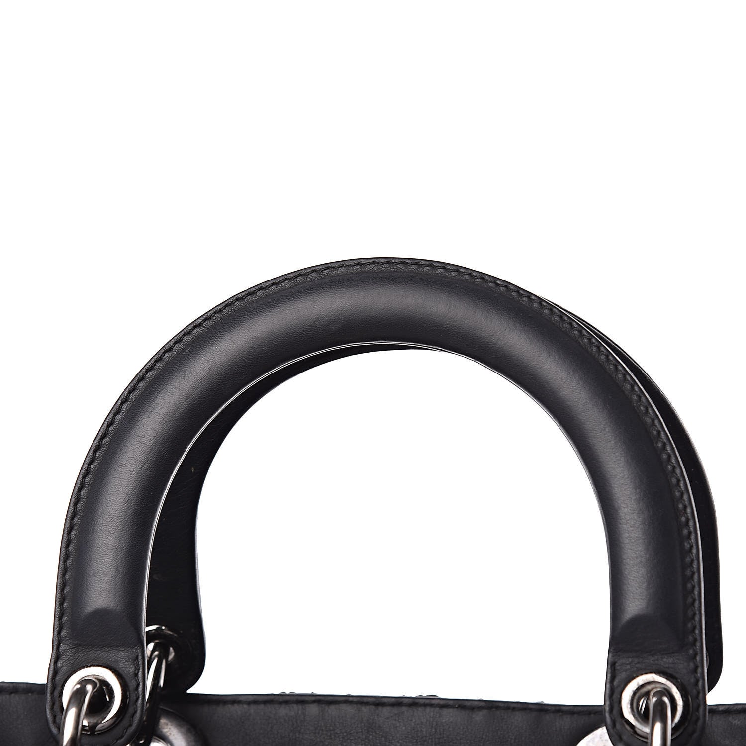 Christian Dior Calfskin Cannage Medium Anselm Reyle Lady Dior Black 10 of 14