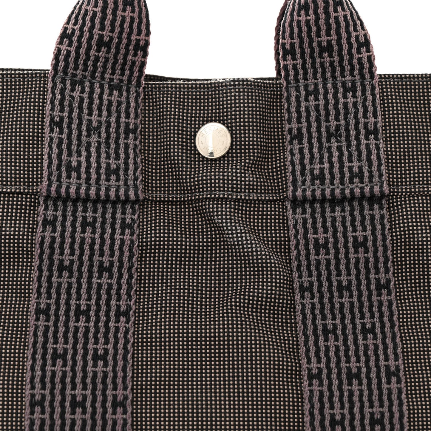 Canvas Herline PM Tote Grey