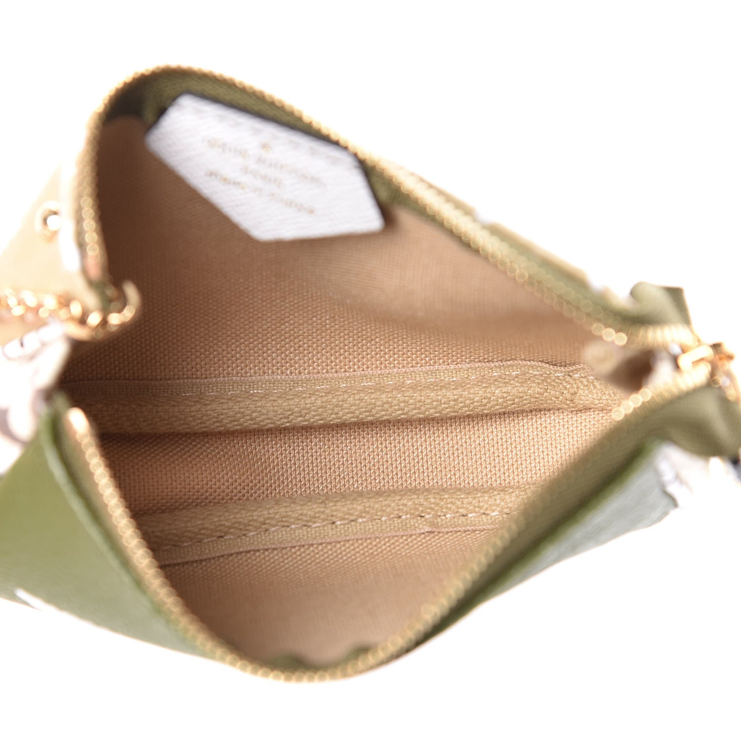 Louis Vuitton Monogram Giant Micro Pochette Accessories Kaki White 5 of 8