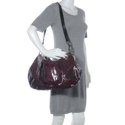 Gucci Crystal Medium Hysteria Tote Bordeaux 2 of 8