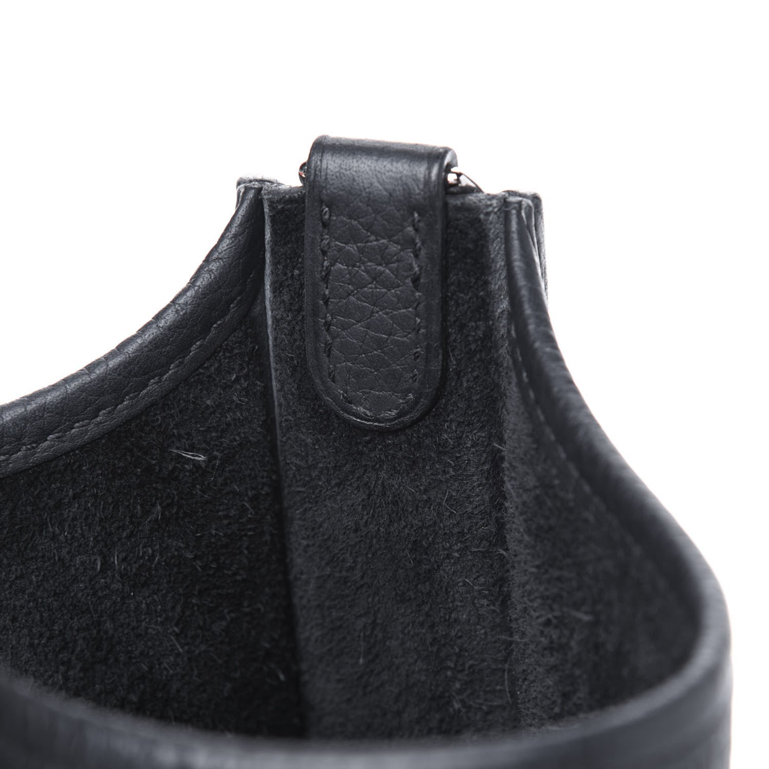 Hermes Taurillon Clemence Evelyne TPM Black 6 of 16