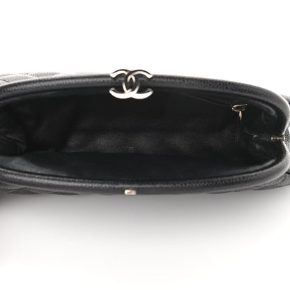 Chanel Caviar Quilted Timeless Clutch Black 4 of 11