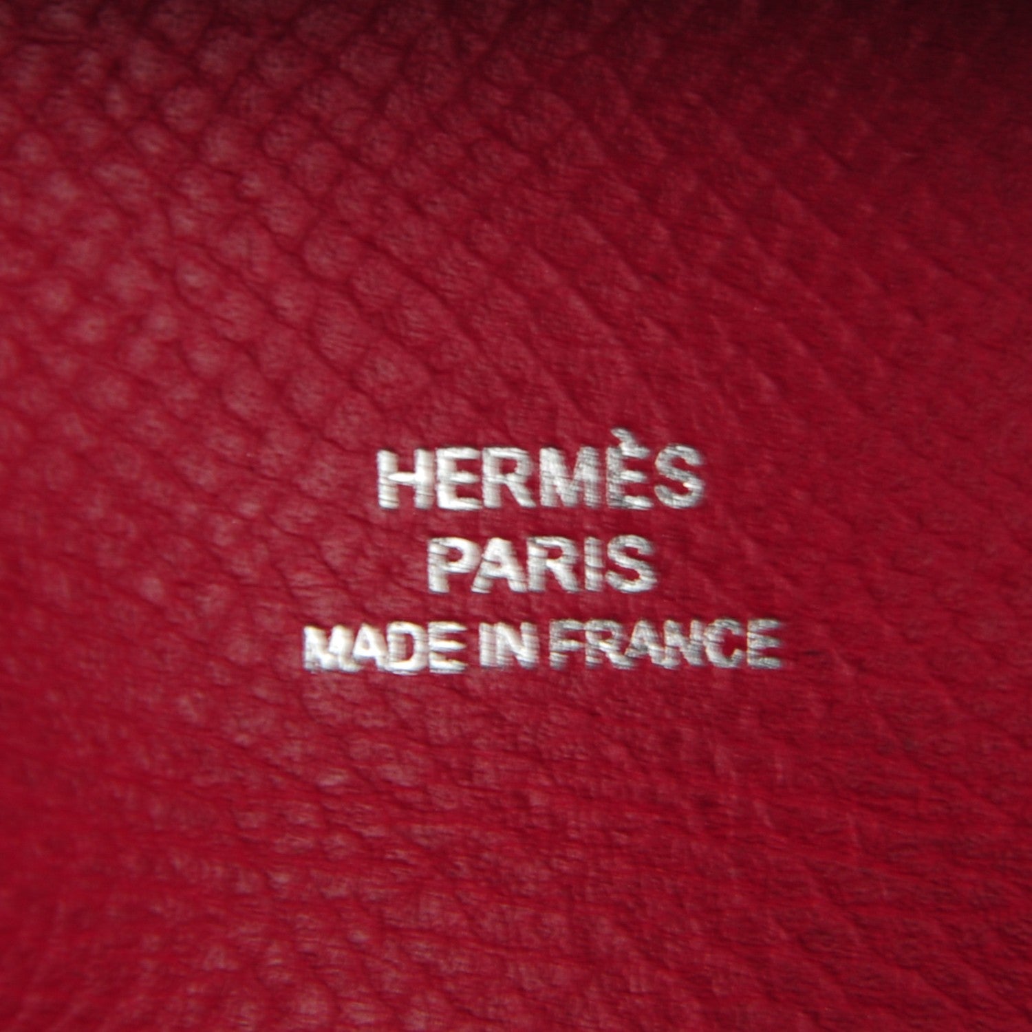 Hermes Epsom Bastia Coin Purse Rubis 6 of 7