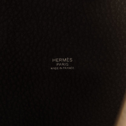 Hermes Taurillon Clemence Picotin Lock 18 PM Etoupe 8 of 10