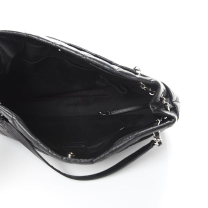 Chanel Caviar Quilted CC Timeless Soft Tote Black 5 of 12