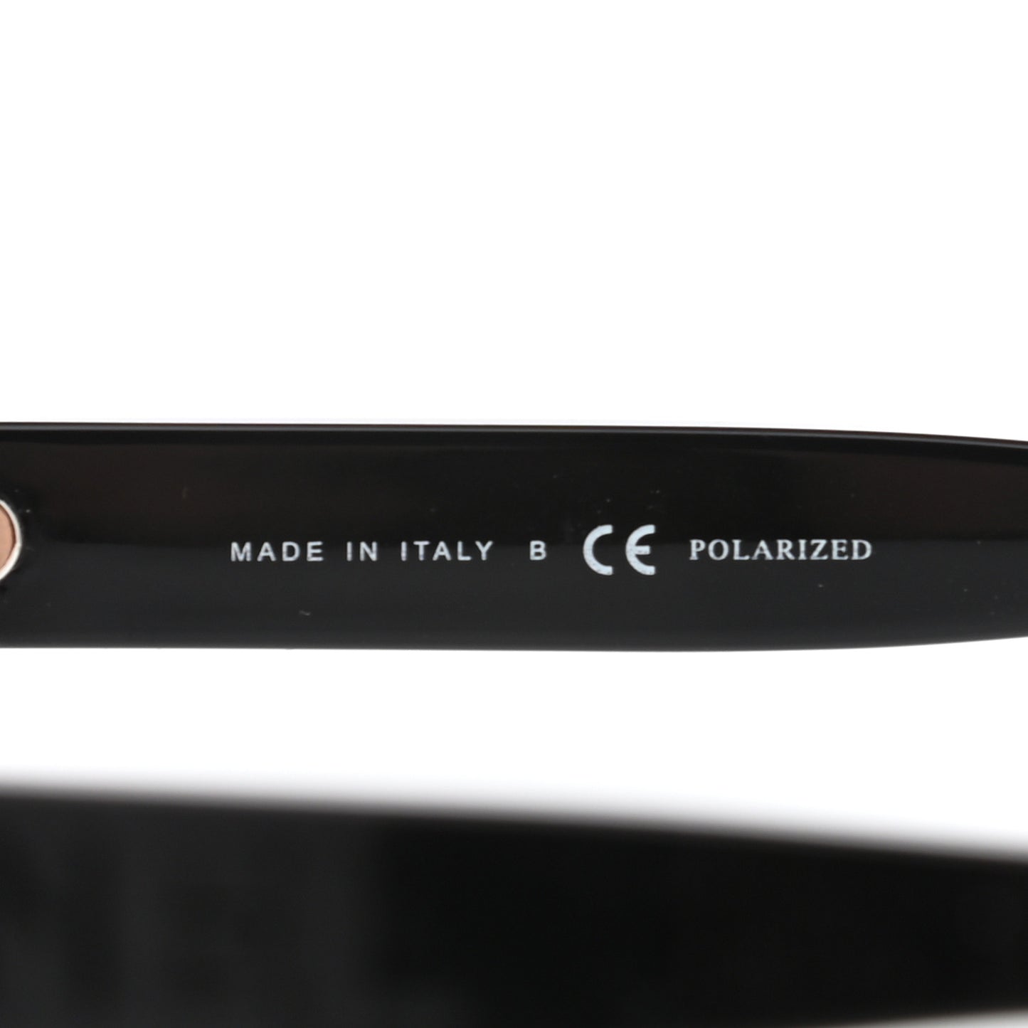 Acetate Polarized Square Sunglasses 5408 Black