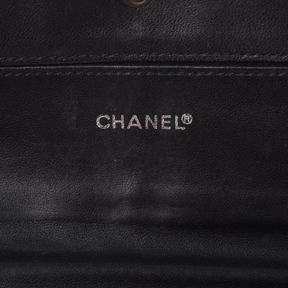 Chanel Nylon Travel Flap Wallet Black 6 of 12
